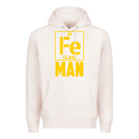 Pale Pink fe man funny superhero for halloween Premium Hoodie - artisFamous