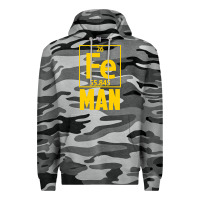 Slate Camo fe man funny superhero for halloween Premium Hoodie - artisFamous