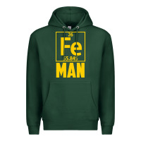 Sports Green fe man funny superhero for halloween Premium Hoodie - artisFamous