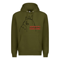 Army Green best studio ghibli Premium Hoodie - artisFamous