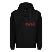 Black best studio ghibli Premium Hoodie - artisFamous