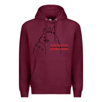 Burgundy best studio ghibli Premium Hoodie - artisFamous