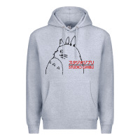 Heather Grey best studio ghibli Premium Hoodie - artisFamous