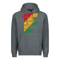 Rock nobody move nobody get hurt Premium Hoodie - artisFamous
