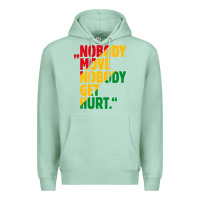 Seafoam nobody move nobody get hurt Premium Hoodie - artisFamous