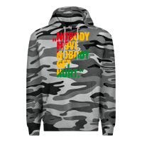 Slate Camo nobody move nobody get hurt Premium Hoodie - artisFamous