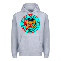 Heather Grey el paso chihuahuas cute chihuahua angry funny dog lover  t shirt Premium Hoodie - artisFamous