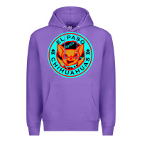 Purple el paso chihuahuas cute chihuahua angry funny dog lover  t shirt Premium Hoodie - artisFamous