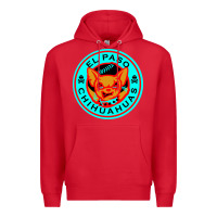 Red el paso chihuahuas cute chihuahua angry funny dog lover  t shirt Premium Hoodie - artisFamous