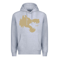 Heather Grey The gray wolf of battletech Premium Hoodie - artisFamous