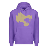 Purple The gray wolf of battletech Premium Hoodie - artisFamous