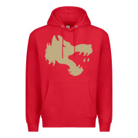 Red The gray wolf of battletech Premium Hoodie - artisFamous