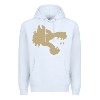 White The gray wolf of battletech Premium Hoodie - artisFamous