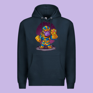 Cartoons Super Hero Strong Hands Premium Hoodie Designed By Artisfamous
