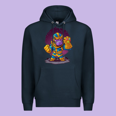 Cartoons Super Hero Strong Hands Premium Hoodie Designed By Artisfamous