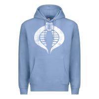 Colony Blue vintage cobra symbol Premium Hoodie - artisFamous