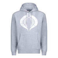 Heather Grey vintage cobra symbol Premium Hoodie - artisFamous