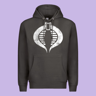 Vintage Cobra Symbol Premium Hoodie Designed By Artisfamous