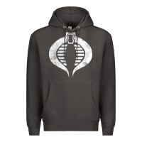 Smoke vintage cobra symbol Premium Hoodie - artisFamous