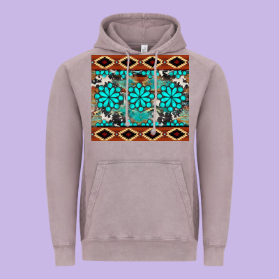 Gemstone Tumbler Vintage Hoodie Designed By Barkaloodesign