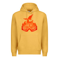 Mustard squaw valley winter olympics 1960 Premium Hoodie - artisFamous