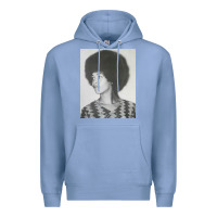 Colony Blue angela davis speaking Premium Hoodie - artisFamous