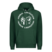 Sports Green animal liberation Premium Hoodie - artisFamous