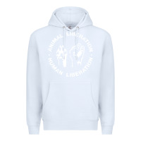 White animal liberation Premium Hoodie - artisFamous