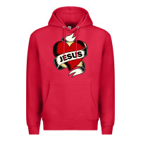 Cardinal jesus love Premium Hoodie - artisFamous