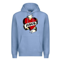 Colony Blue jesus love Premium Hoodie - artisFamous