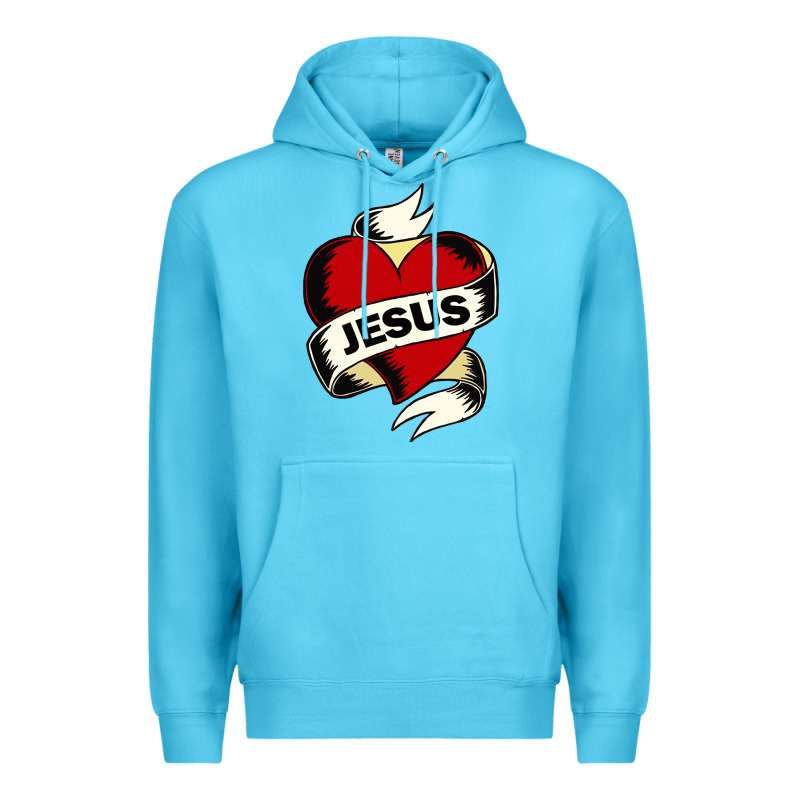 Jesus Love Premium Hoodie by artisFamous | Teevron