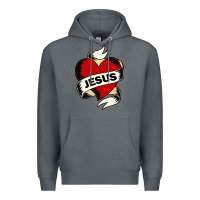 Rock jesus love Premium Hoodie - artisFamous