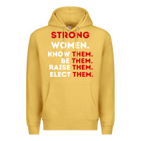 Antique Gold strong women know them be them Premium Hoodie - artisFamous