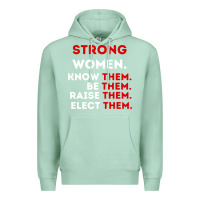 Seafoam strong women know them be them Premium Hoodie - artisFamous