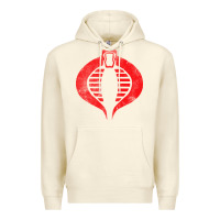 Sandshell vintage cobra symbol Premium Hoodie - artisFamous