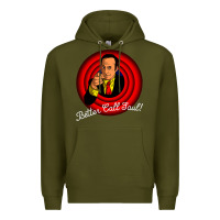 Army Green bettercallsaul Premium Hoodie - artisFamous