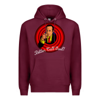 Burgundy bettercallsaul Premium Hoodie - artisFamous