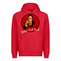Red bettercallsaul Premium Hoodie - artisFamous
