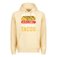 Pina Colada tacos work out gym gift classic Premium Hoodie - artisFamous