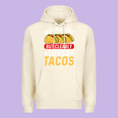 Tacos Work Out Gym Gift Classic Premium Hoodie Designed By Artisfamous