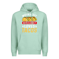Seafoam tacos work out gym gift classic Premium Hoodie - artisFamous