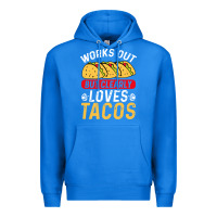 True Royal tacos work out gym gift classic Premium Hoodie - artisFamous