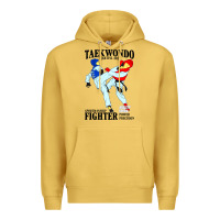 Antique Gold taekwondo sport art Premium Hoodie - artisFamous