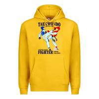 Lemon taekwondo sport art Premium Hoodie - artisFamous