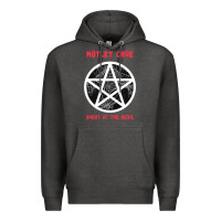 Charcoal Heather shout at the devil Premium Hoodie - artisFamous