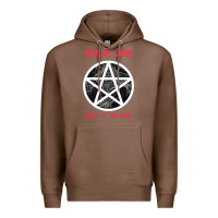 Chestnut shout at the devil Premium Hoodie - artisFamous