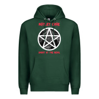 Sports Green shout at the devil Premium Hoodie - artisFamous