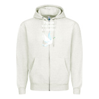 Oatmeal Heather Peace Was Never An Option Zipper Hoodie - Bettercallsaul