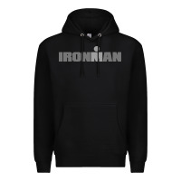 Black Ironman Premium Hoodie - artisFamous