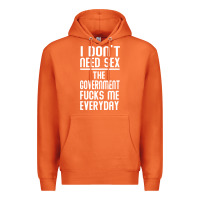 Carrot the government fucks me everyday Premium Hoodie - artisFamous